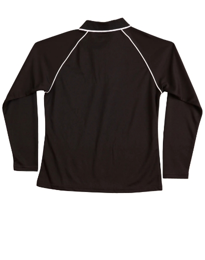 Picture of Winning Spirit, Ladies Cooldry Raglan L/S Polo